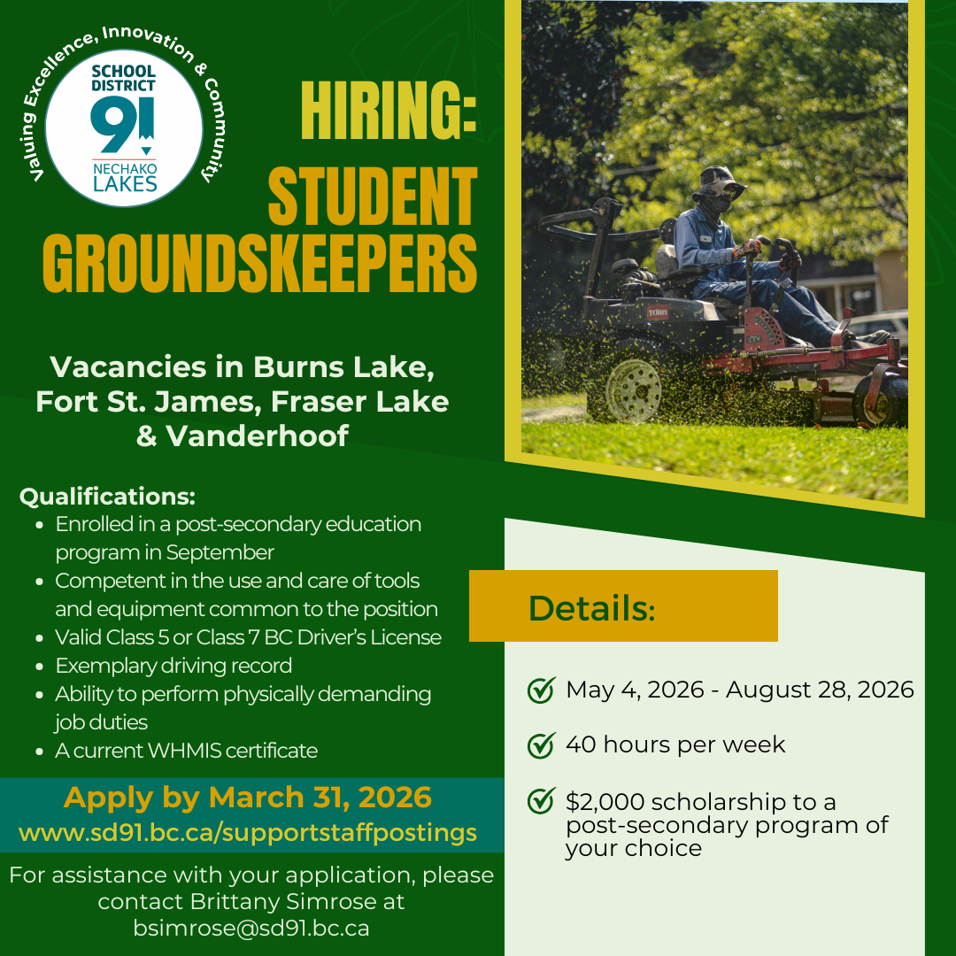 2026 Student Groundskeepers