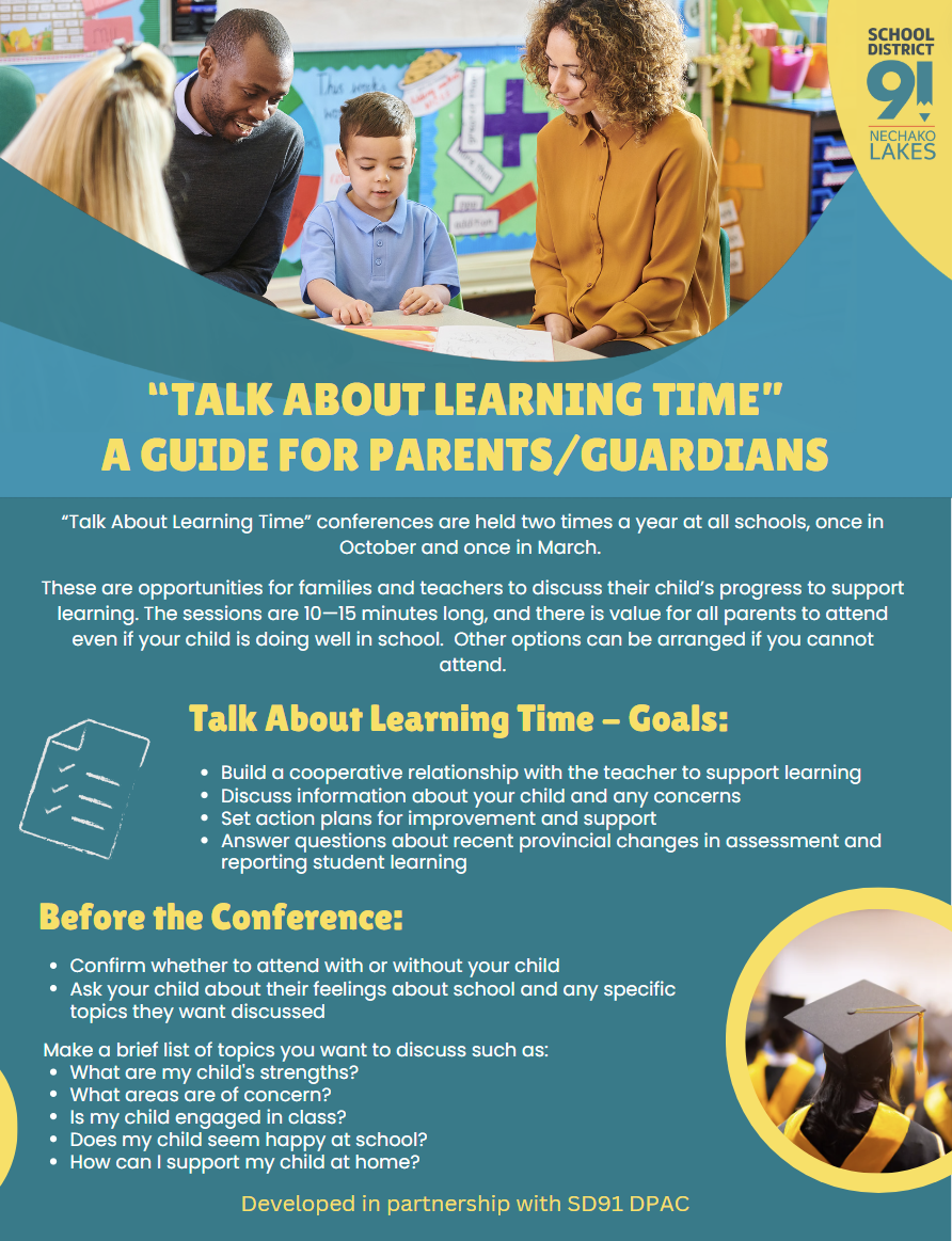 Talk about Learning flyer pg 1